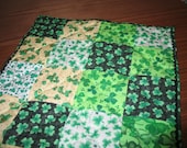 St Patrick's Patchwork Table Runner    29" X 19"