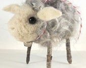 Little Wooliam Needle Felted Grey Sheep