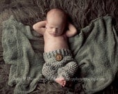 Newborn Baby Pants, Longies, Photo Prop Pants