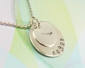 Vegan Vegetarian Pescetarian Custom Layered Necklace