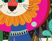 Midnight Madness... - limited edition giclee print of an original illustration (8 x 10 in)