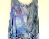 Gypsy Silk Tunic "Silent Dialogues On Silk"