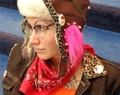 Tank Girl Leather Flight Cap Hat