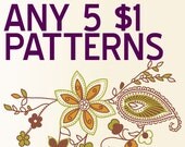 Pick Any 5 Amigurumi Patterns