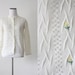 vintage daisy cardigan