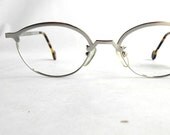 1960s Retro Deadstock Tortoise Browline Eyeglasses