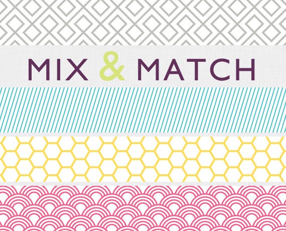 Etsy Shop Banner, simple cutomized design. Geometric, fun banners.