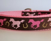 Horses Dog Collar