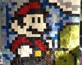 Mario Patchwork Quilt 3