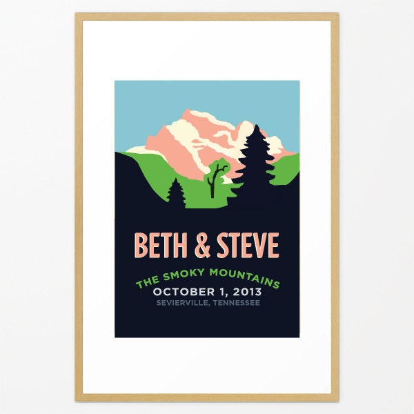 Custom Wedding Posters