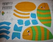 Kit to make a cute Fish Bag