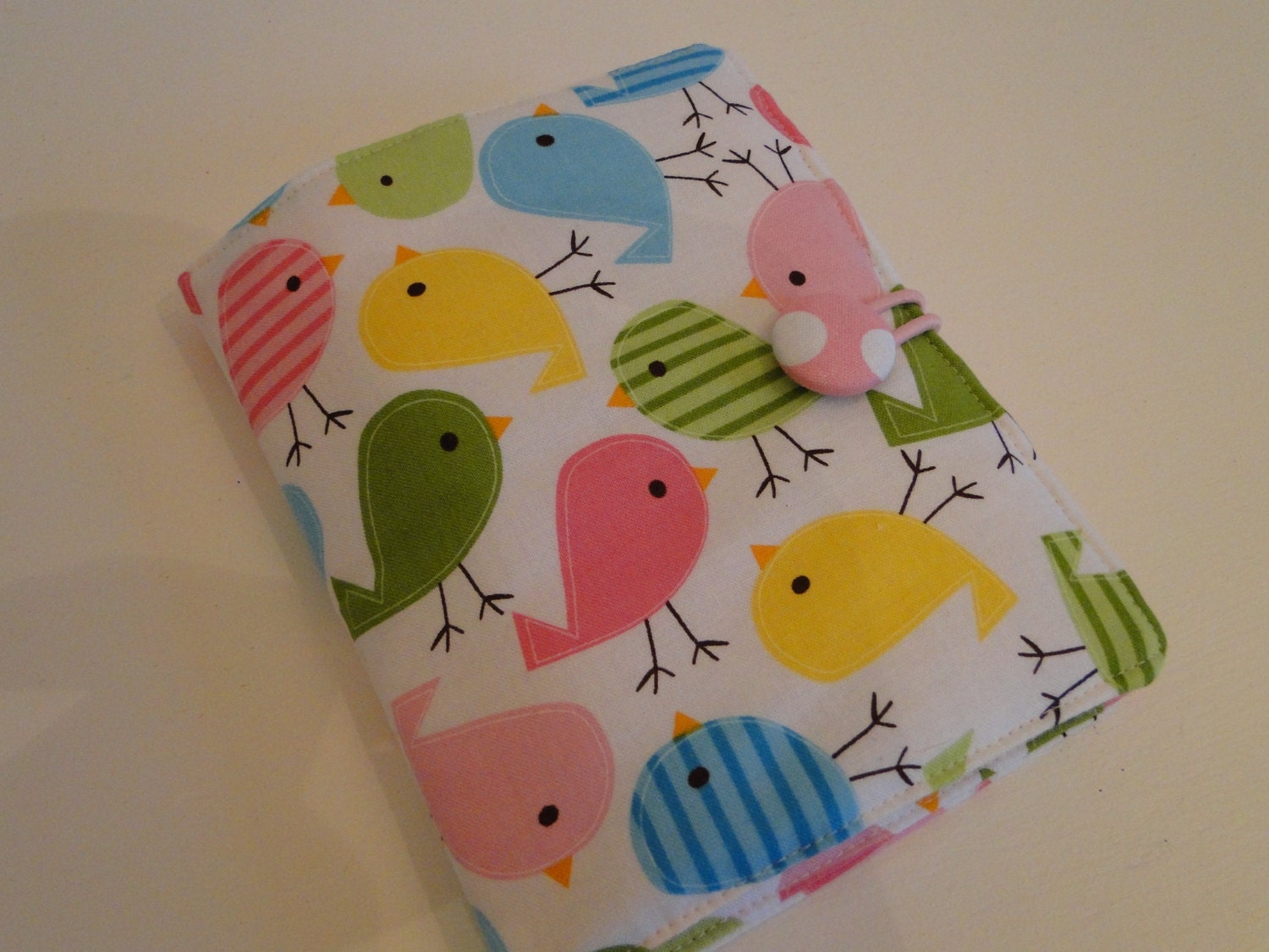 Crayon wallet - Spring Birds by Ann Kelle - Perfect gift for crafty girls