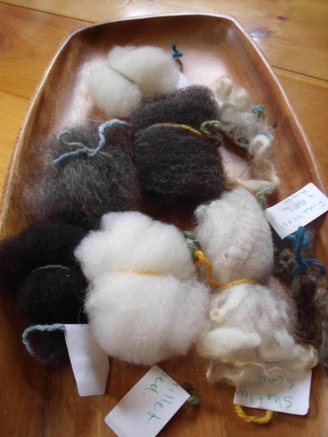 Small Fiber Sampler to explore breeds and preparation techniques