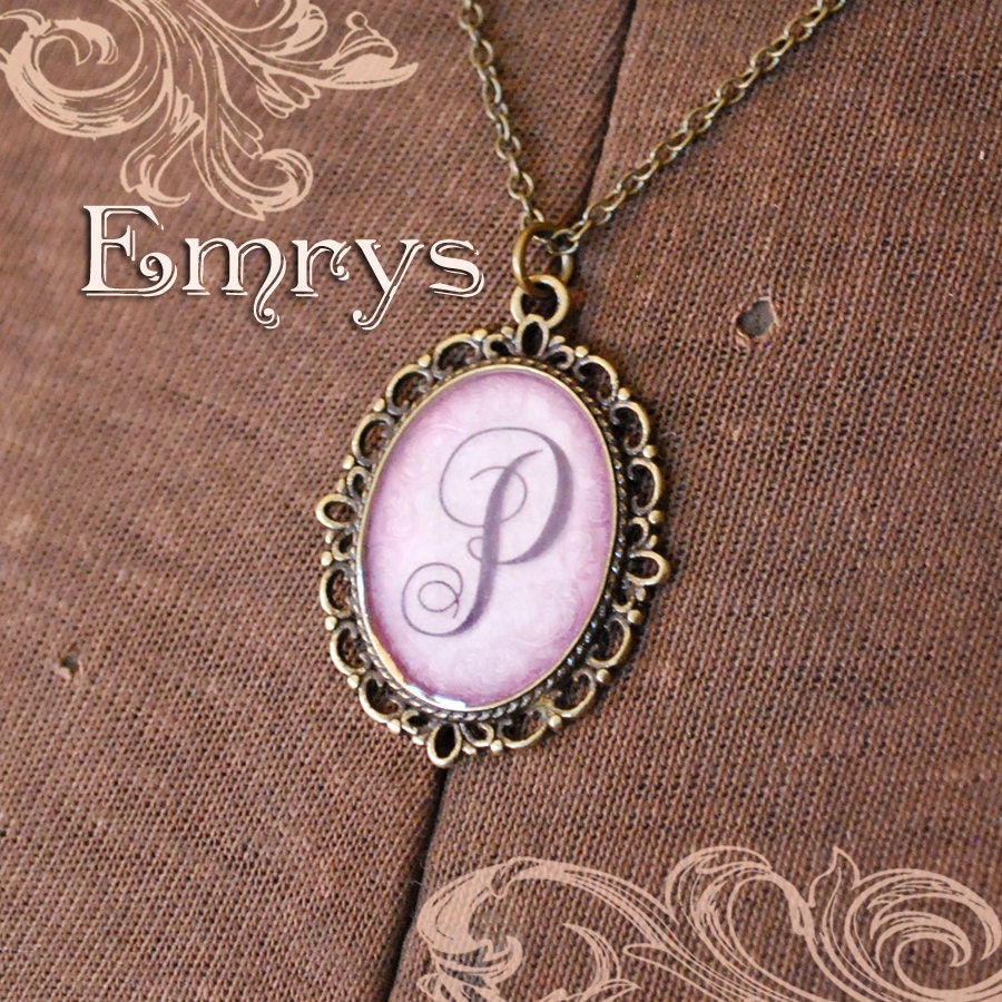 Custom Monogram Necklace