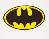 Embroidered Iron On Applique- "Superhero"