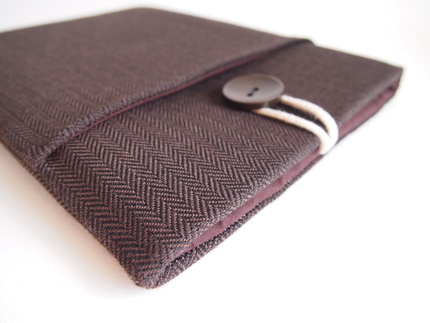 Unisex Men's 11" Chromebook Sleeve Cover or Microsoft Surface Case - Herringbone