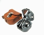 Survey Compass Instrument Pocket Transit Tool 1960s Umeco Leather Case
