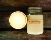 NEFERTITI - Amber Vanilla Soy Candle in Mason Jar