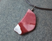 Mookaite pendant necklace - natural stone jewelry handmade in Australia