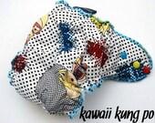 Newborn Fitted Cloth Diaper- Kawaii POW Size 1