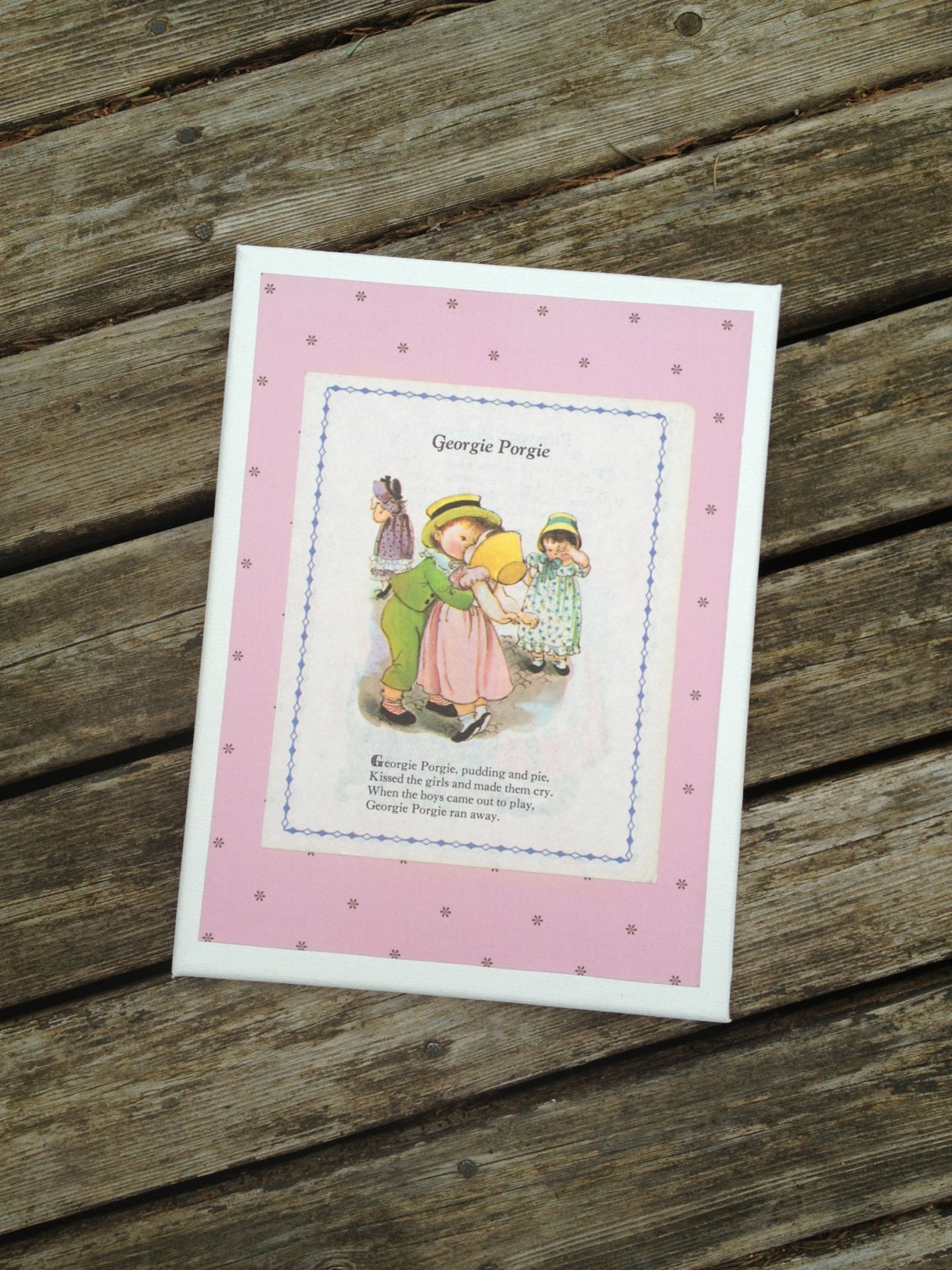 Nursery Art-Georgie Porgie