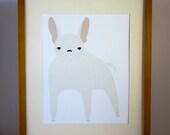 French Bulldog Illustration  - FREE US SHIPPING