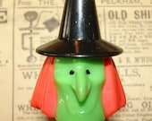 Vintage Pez Dispenser - 3.9 Witch with Stenciled Stem