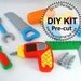 DIY felt Toolbox KIT Package--K-T09