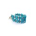 Turquoise Malachite Bracelet  Beaded  Handmade Cuff Bracelet