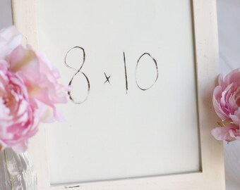 Shabby Chic Wedding Frame 8x10 Rustic Distressed Wedding Sign (item 14005)