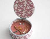 OOAK 1/12 Scale Miniature Vintage Jewelry Box
