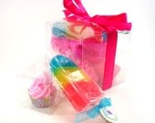 Cupcake Bath Bomb and Soap Pop Gift Cube (100% of proceeds for Relay For Life)