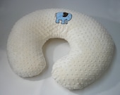 Nursing Pillow Cover with Elephant