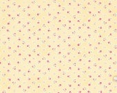 MARY ROSE, Sweet Charm, Japanese, Quilt Gate, Mini Flowers in Yellow, MR2150-11C, 1/2 Yard