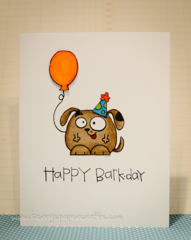 Happy BARKday Birthday Greeting Card