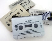 The Cure Standing on a Beach 80s Retro Mini Cassette Tape Clutch