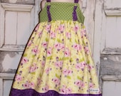 Spring Promise Knot Dress Sz 12M 18M 2 3 4 5 6 7 8 Custom Boutique Easter DM TBJ