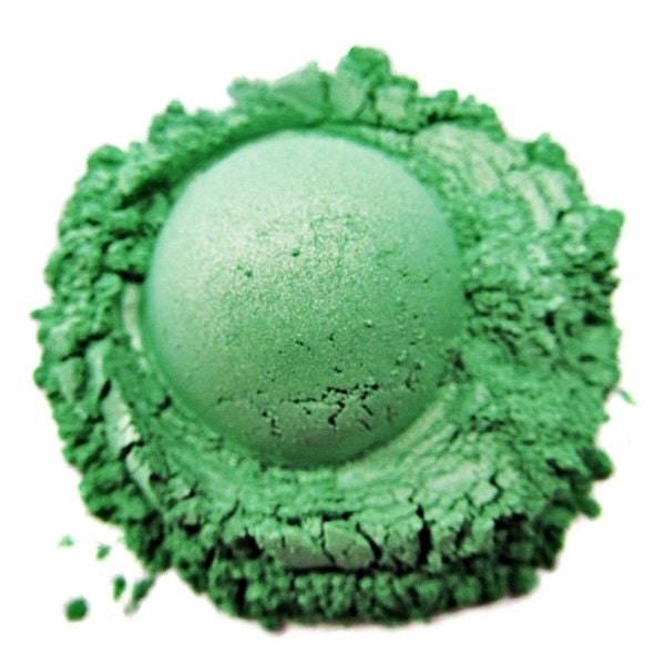 Mineral Eye Shadow-Snapple Green Mineral Makeup Eyeshadow