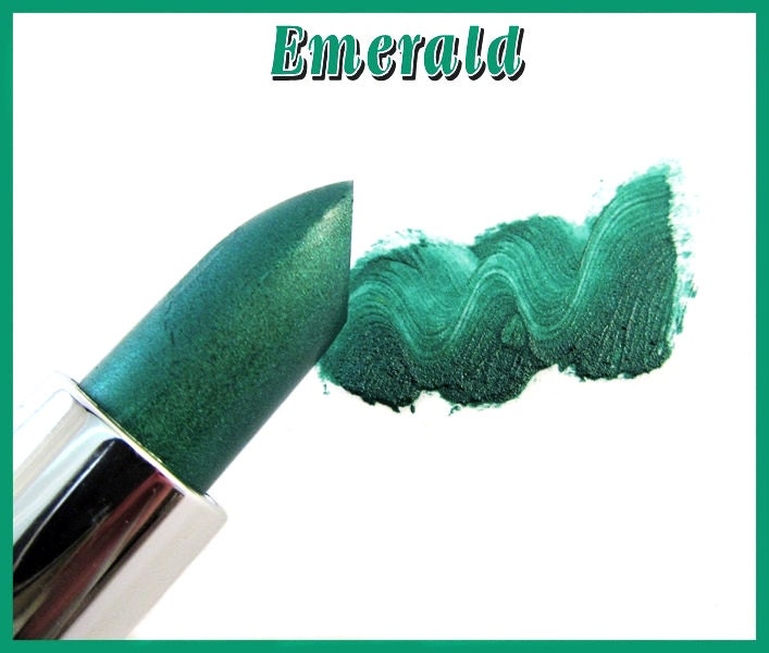 Green Lipstick- Color Rich Lipstick-Emerald