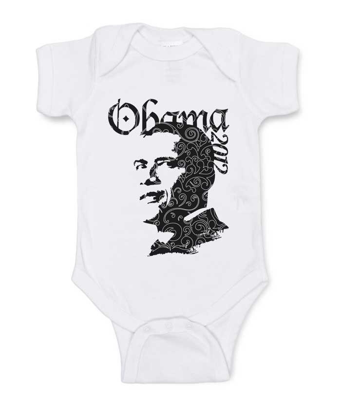 Obama 2012 Onesie, Children T-shirt, Barack Obama Shirt, Obama Art Collection, Collector's Item, Political, Babies, Kids Clothing