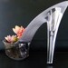 Slut. stiletto succulent  planter reclaimed high heel. eco friendly indoor gardening. feminist art.