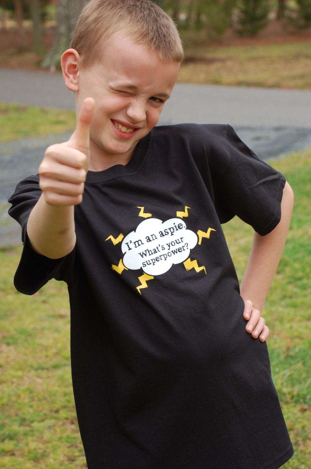 I'm An Aspie What's Your Superpower Tshirt - Youth (S-XL)