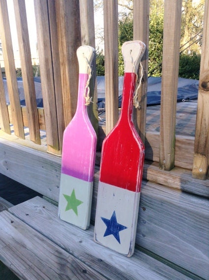 Nautical Boat Oar Paddle Nursery Coastal Home Decor Your Choice
