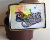 Pair of Converse Shoes Belt Buckle - Interchangeable Belt Buckle For Men and Women