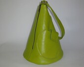 Lamb Leather Wristlet, Convertible Shoulder Bag, Sling Purse-THE LUCY