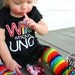 Wild about UNO First Birthday Girl Dress - Adorable dress for baby girl's first birthday - Excellent Photo Prop