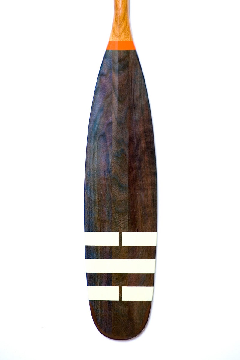 Elements series (Water) designer cherry wood canoe paddle/oar