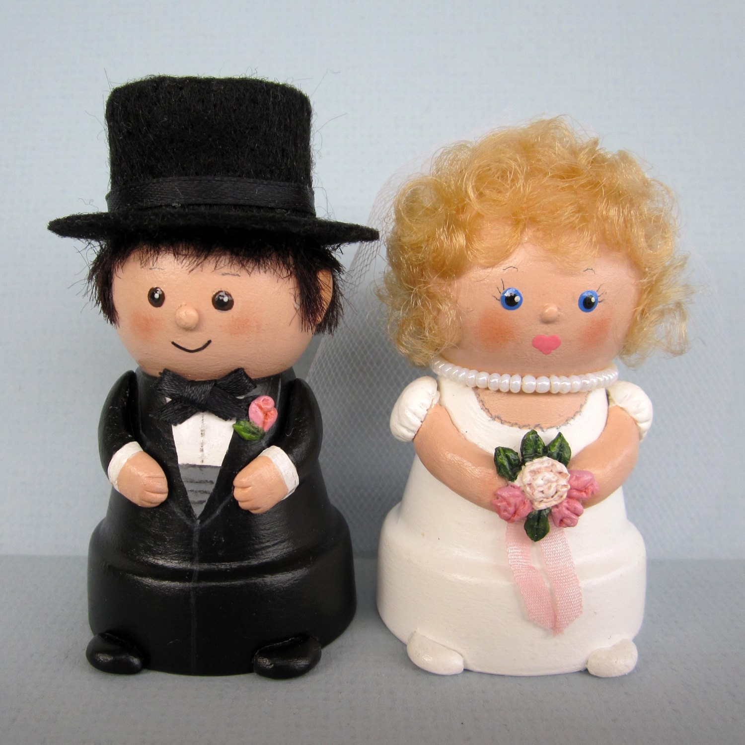 Bride and Groom Bells, Decoration, Cake Topper, Keepsake