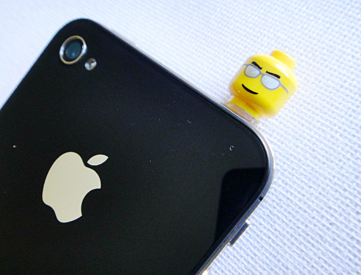 LEGO Sunglasses iPhone Earphone Dust Plug