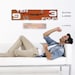 Outnumbered IV Modern Wall Clock (Extra Large Rusted)
